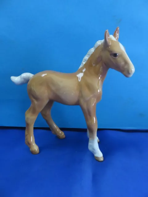 Beswick Palomino Shire  Foal/Horse