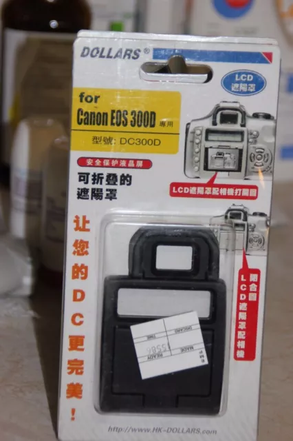 Canon Eos 300D Dslr Camera Lcd Hood And Screen Protector Bnib