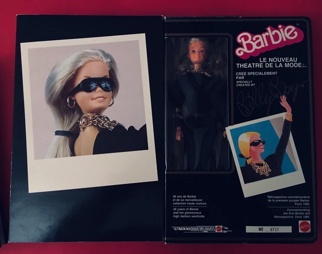 Barbie By Billy Boy 1985 - Édition Limitée Numérotée - Neuf Dans Sa Boîte (NFRB) - Vintage