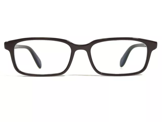 Oliver Peoples Shaw MIAM Brille Rahmen Brown Lila Rechteckig 52-17-143