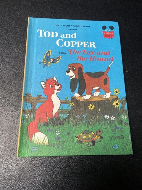 VINTAGE TOD AND Copper The Fox And The Hound Walt Disney Book 1981 Book ...