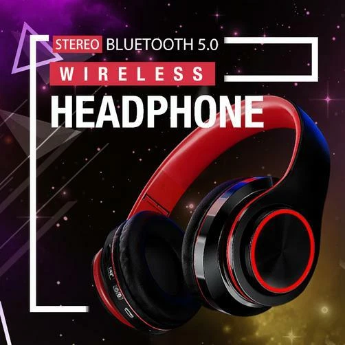Bluetooth 5.0 Wireless Earphones Foldable Headset Stereo Headphones Headset