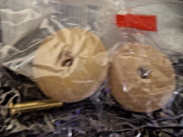2190 UW Unfinished Wood Cabinet Knobs  - 2 Pieces