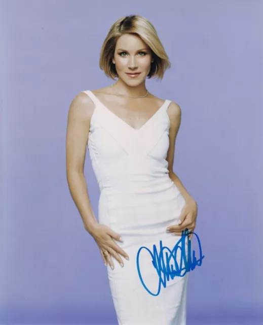 CHRISTINA APPLEGATE signed Autogramm 20x25cm MARRIED WITH in Person autograph