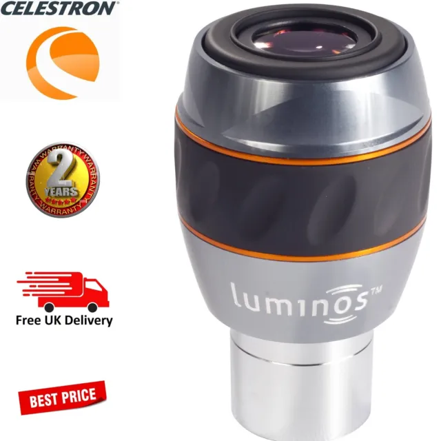 Celestron Luminos 23mm Eyepiece 2 Inch 93434 (Stock of UK )
