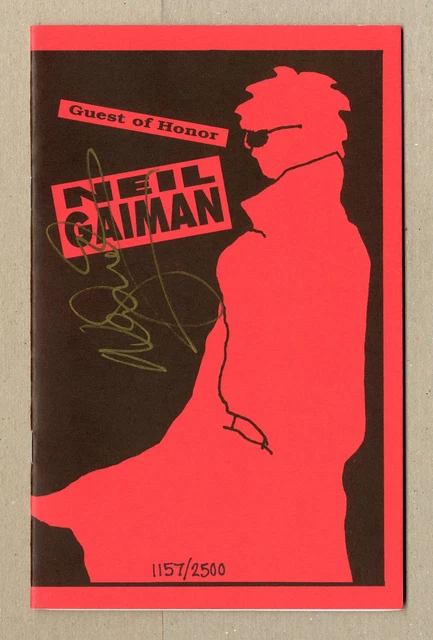 Neil Gaiman Guest of Honor Ashcan #0-SIGNED NM- 9.2 1993 Neil Gaiman Guest of Honor Ashcan #0-SIGNED NM- 9.2 1993