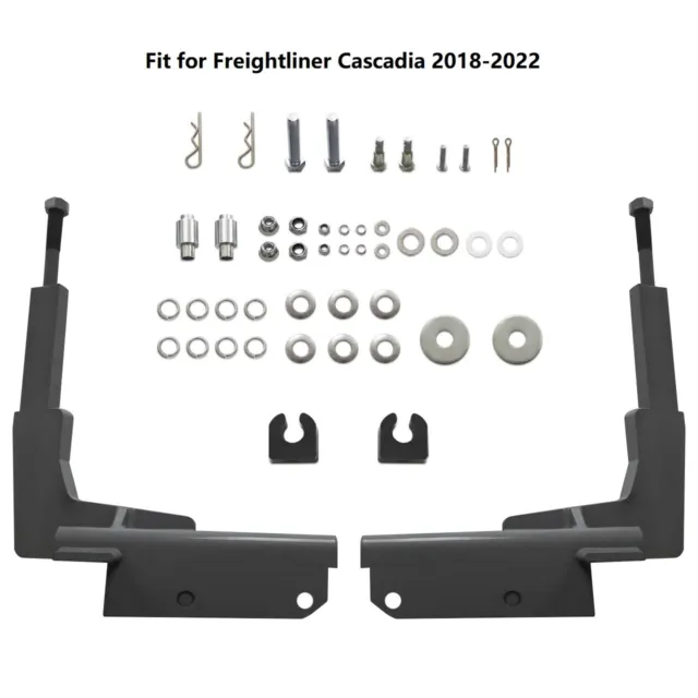 VIMGUARD Mounting Bracket Deer Guard Bumper For Freightliner Cascadia 2018-2022