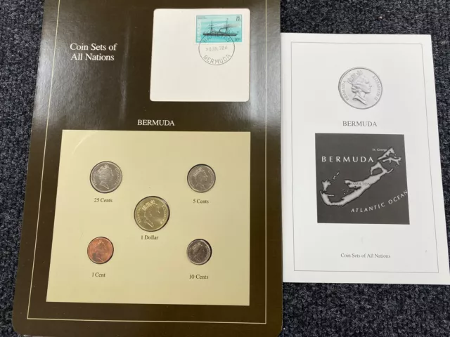 Coin Sets of All Nations - Bermuda (Mint & COA)