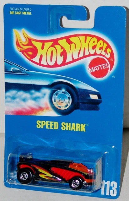 Voiture Miniature Collector Hot Wheels Speed Shark 1/64 - Blister Import US - Occasion