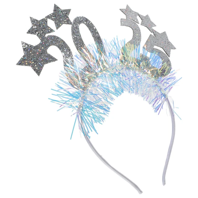 2025 NUMBER HEADBAND New Year Hair Hoop Years Eve Party Supplies Women