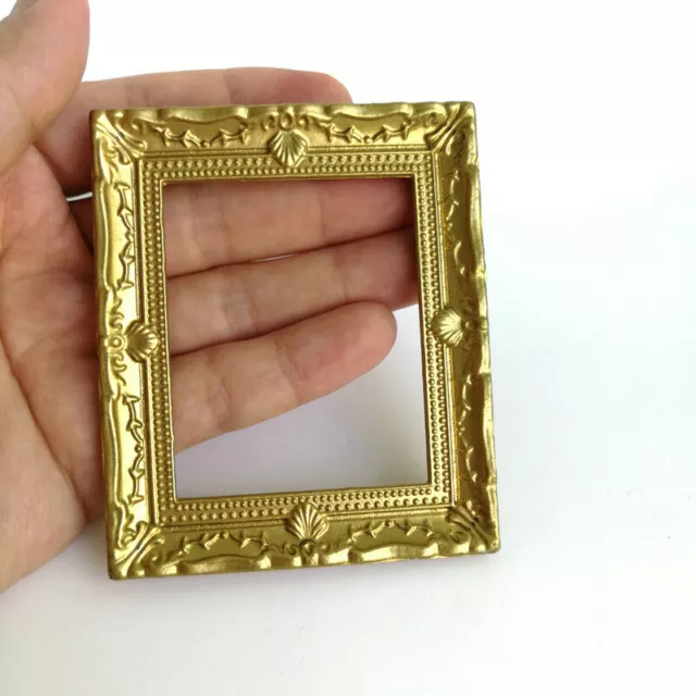 1:12 Scale Retro Photo Frames for Dollhouse Decor DIY Mini Ornament Accessor~$4