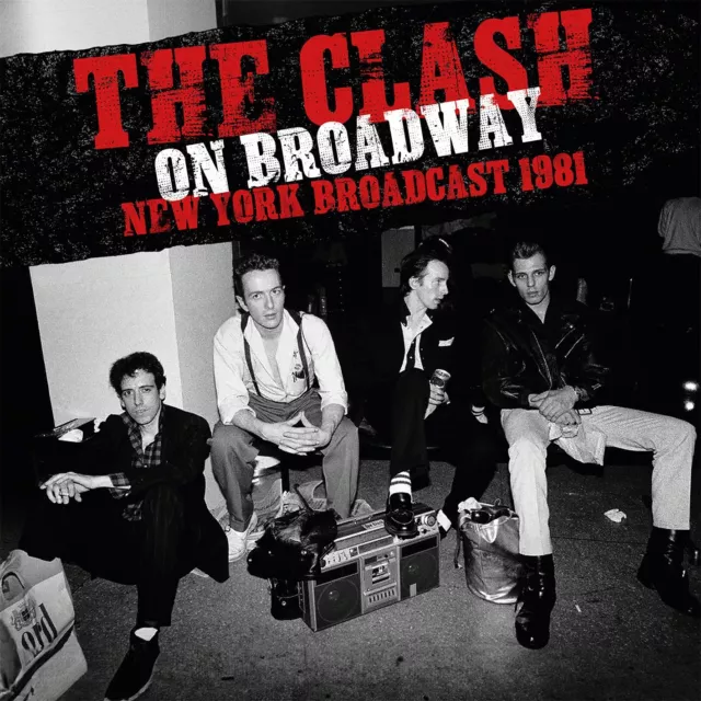 Sur Broadway (Rouge Vinyle 2lp) [Vinyle] Clash The ,LP _ Record Neuf Free & Fast