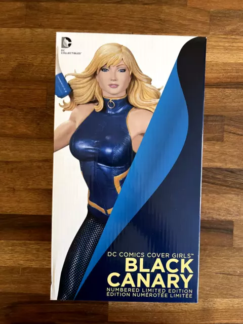 DC Comics Cover Girls - BLACK CANARY 10" Statue Limited Edition ** BRAND NEW **