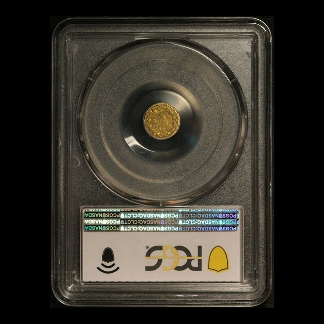 1876 California Gold 25C BG-879 PCGS MS64 - Free Shipping USA 2