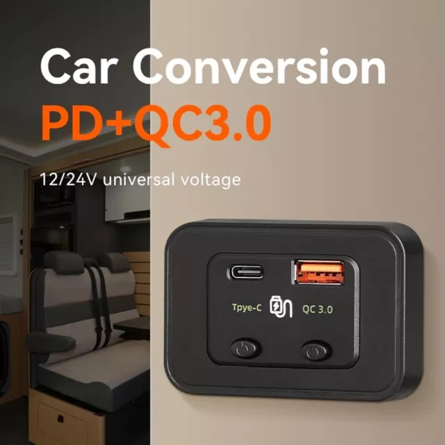 Compatibilité universelle pour voiture chargeur de prise USB pour véhicules ba