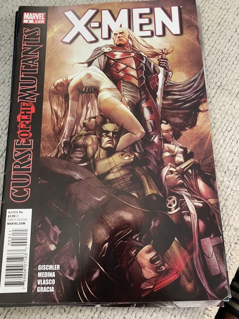 X-MEN Vol 2 / 1~5 Curse Of The Mutants W/ SAGA. Marvel 9/2010 3