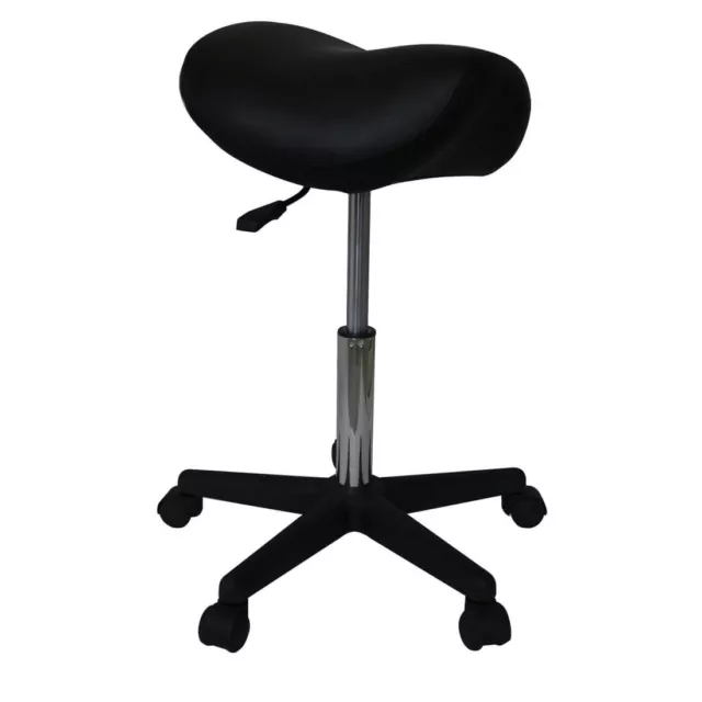 Tabouret selle ergonomique avec roulettes -