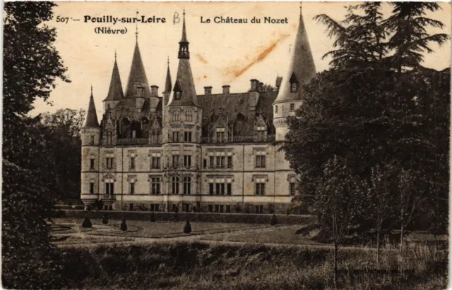 CPA AK POUILLY-sur-LOIRE - Le Chateau du Nozet (456871)