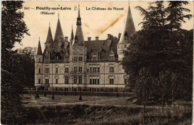 CPA AK POUILLY-sur-LOIRE - Le Chateau du Nozet (456871)
