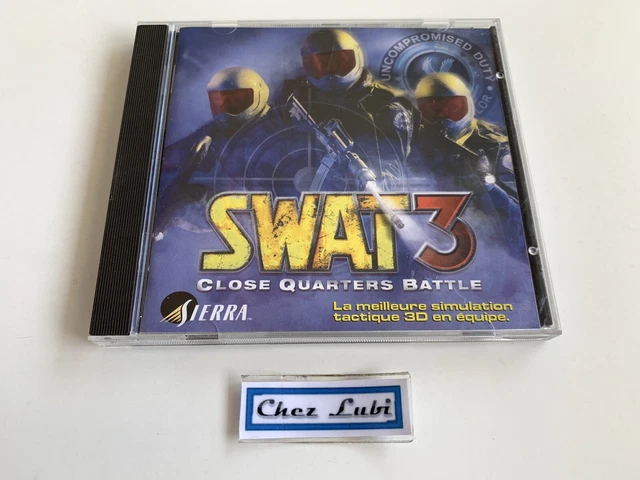 SWAT 3 Close Quarters Battle - PC - FR - Avec Notice