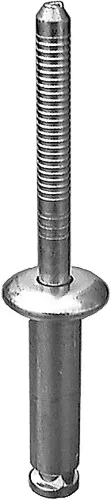 Window regulator peel type rivet dia 1/4 grip 11/16-3/4 flange 1/2" 25 Pcs