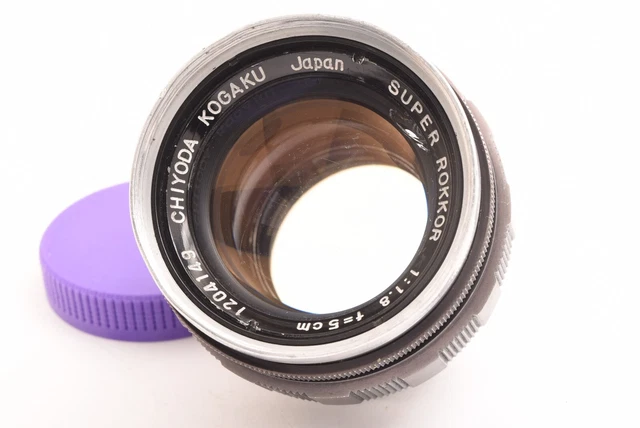 Chiyoda Kogaku SUPER ROKKOR 5cm F1.8Ｌ３９ Chiyoda Kogaku Super Rokkor 5cm F/1.8 Lens Leica LTM L39