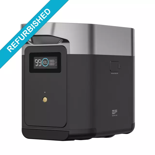 EcoFlow Batterie Reconditionné 1024Wh pour DELTA 2 Centrale électrique Solaire