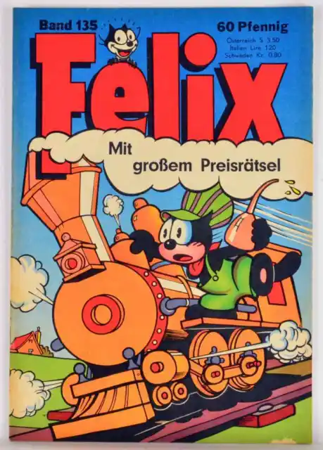 Felix Heft Nr. 135 , enthält die 1. Bessy Geschichte - Z: 1- 2 , Bastei