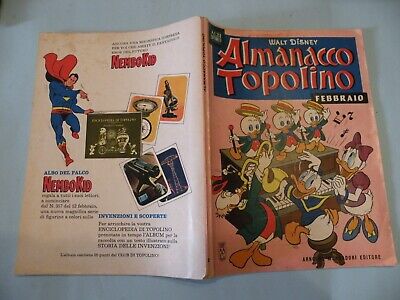Almanacco Topolino 1963 N° 2 Mondadori Disney Originale Ottimo Bollino