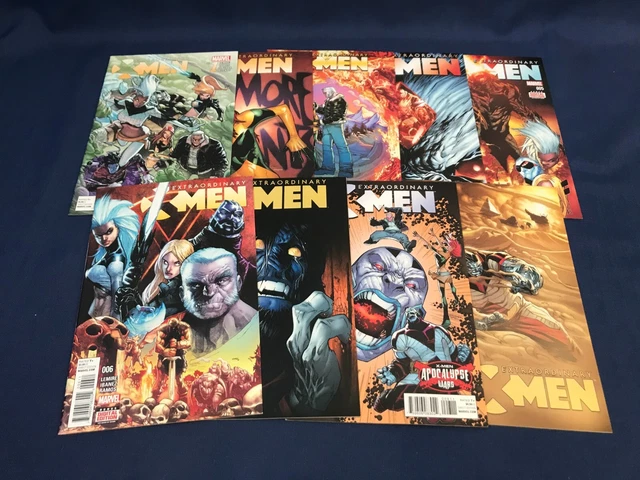 9 Issue Run Of Extraordinary X-Men (2015) #1-9 - Marvel Comics Remender Ramos Vf 2