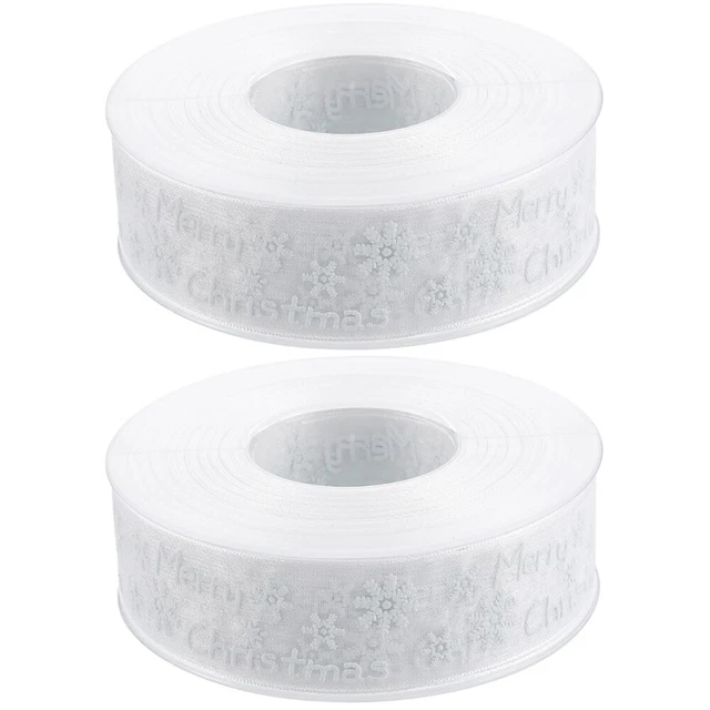 2x Weihnachten Band Geschenk Wrapper Band Weihnachten Diy Handwerk 8