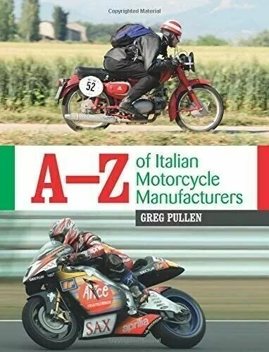 A-Z italienischer Motorradhersteller NEU Buch Motorräder illustriert HB