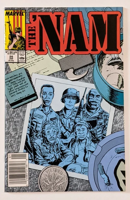 THE 'NAM 26 Marvel Comic 1989 Copper Age Nam
