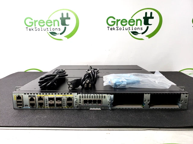 CISCO ISR4431-SEC/K9 INTEGRATED Security Service Router 2x Power Supply ...