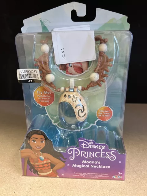 Disney Moana's Magical Necklace Light-Up Soft Green Glow Costume Dress-Up NEW