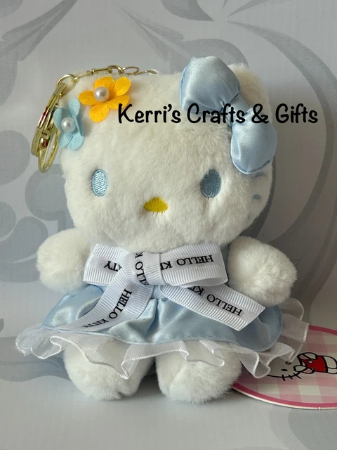 SANRIO PLUSH HELLO Kitty With Blue Dress & Blue Bow Keyring Keyclip Bnwt 13.00 - PicClick UK SANRIO PLUSH HELLO Kitty With Blue Dress & Blue Bow Keyring Keyclip Bnwt 13.00 - PicClick UK
