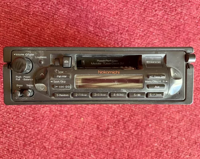 Autoradio Kassette „Nakamichi Mobile Tuner Deck“ Tape Vintage Retro