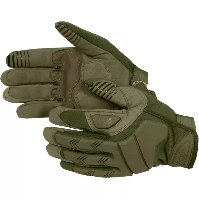 Viper Recon Guanti Caccia Tattico Knuckle Gauntlet Trekking Uomo Guanti Verde