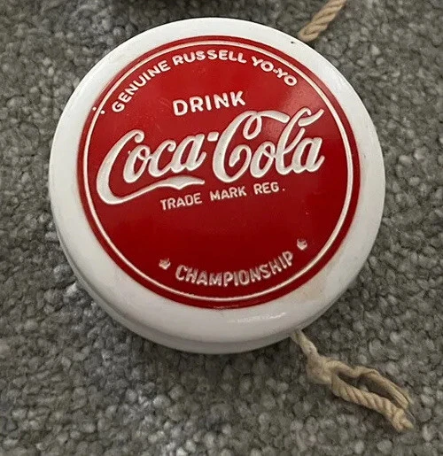 1960s Original Coca-Cola Championship Yo-Yo (quantity 1) With Original Strings