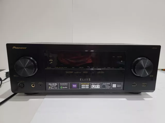 Pioneer Elite VSX-44 HDMI Network Home Theater Receiver 7.2 channel Works great