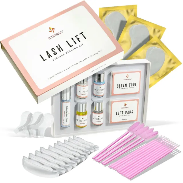 ICONSIGN LASHLIFT Lash Lift Kit Wimpern Perm Kit Wimpern Extensions Curling