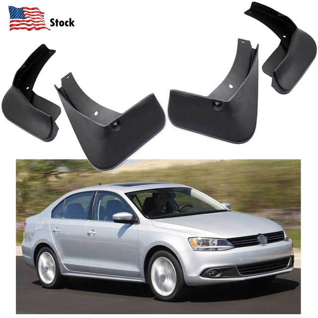 4 Mud Flaps Splash Guard Fender Car Mudguard for Volkswagen Jetta 2011-2014
