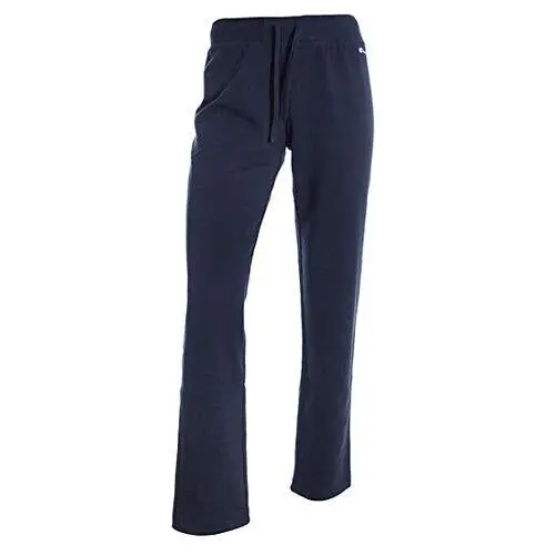 Long Sports Trousers Champion Drawstring Dark Blue Lady (Size: L) Clothing NEW