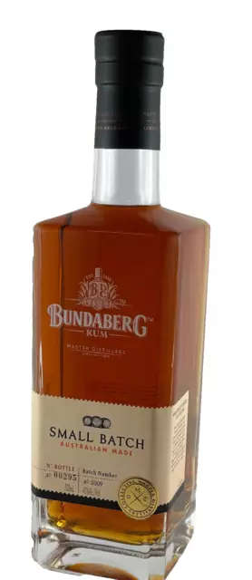 Bundaberg Rum MDC Small Batch, Batch 9 Number 295, Super Low Number,