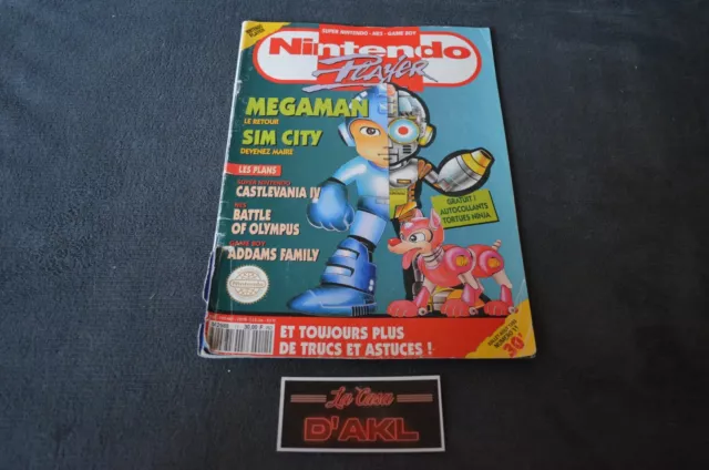 Magazine Jeux Vidéos Nintendo Player n°11 - Megaman le retour, Castlevania IV