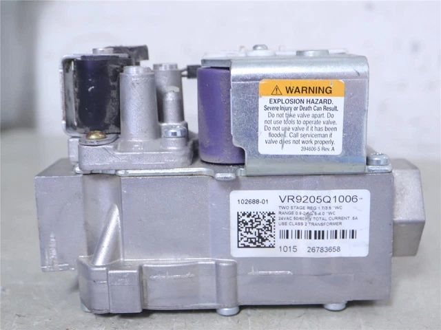 HONEYWELL VR9205Q1127 HVAC Two Stage Gas Valve 624787 $75.00 - PicClick