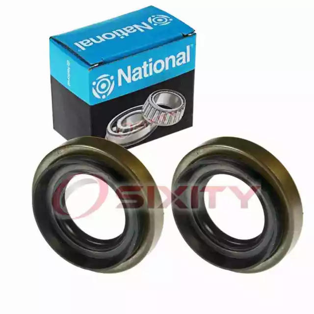 2 pc National Rear Axle Differential Seals for 2004-2006 Lexus RX330 cq