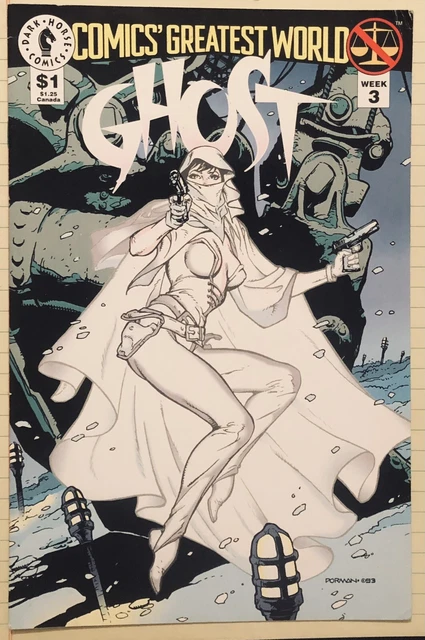 Comics Greatest World Ghost 1St App Ghost Week 3 (1993, Dark Horse Comics)