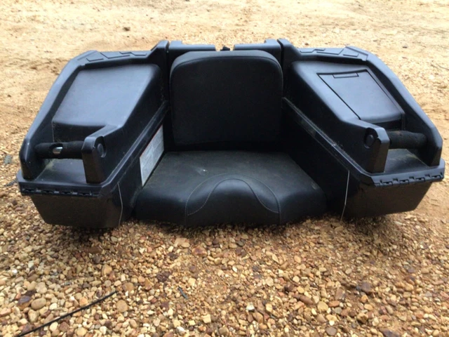 Kimpex Nomad Rear Trunk ATV REAR RACK CARGO BOX & CARRIER W/ Seat*Universal Fit*