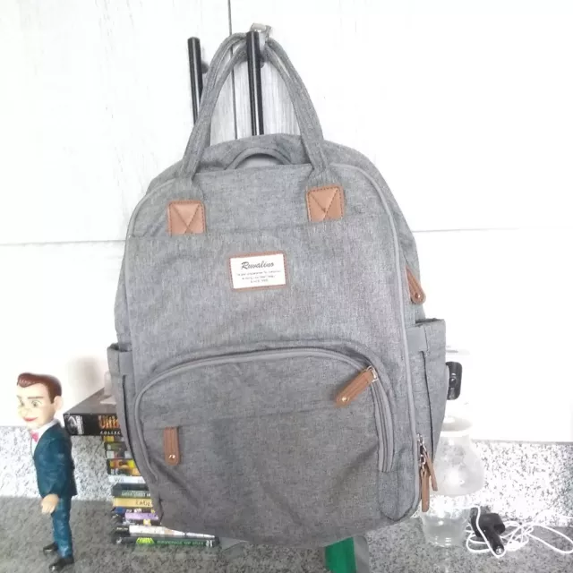 Diaper Bag Backpack, RUVALINO Multifunction Travel Back Pack  new